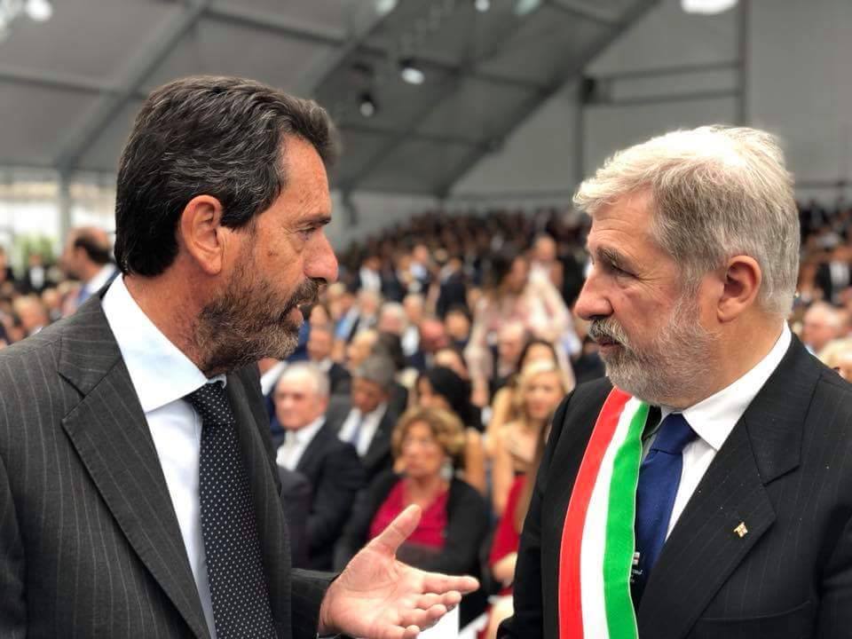 Marco Bucci e Sandro Biasotti