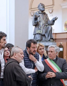 Matteo Salvini a Pietrelcina